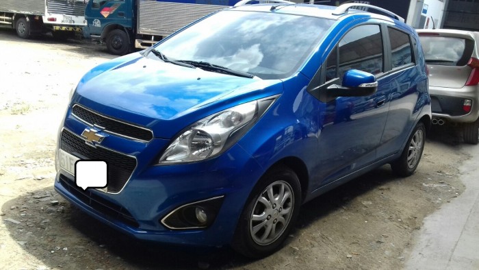 Bán Chevrolet spark ltz  2015 1.0AT màu xanh dương xe đẹp