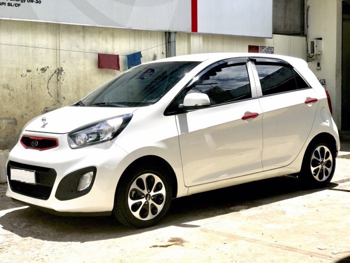 Xe đẹp - Bán KIA Morning nhập đời 2011 bản full màu trắng