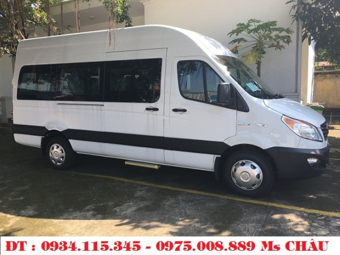 Sản phẩm mới xe du lịch nhập khẩu 16 chổ ngồi ( jac M628 nhập khẩu ) giá tốt.