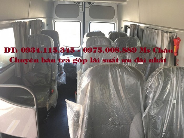Sản phẩm mới xe du lịch nhập khẩu 16 chổ ngồi ( jac M628 nhập khẩu ) giá tốt.