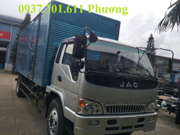 Xe tải jac HFC1383K1  7.8 tấn thùng dài 7.6 mét hỗ trợ trả góp