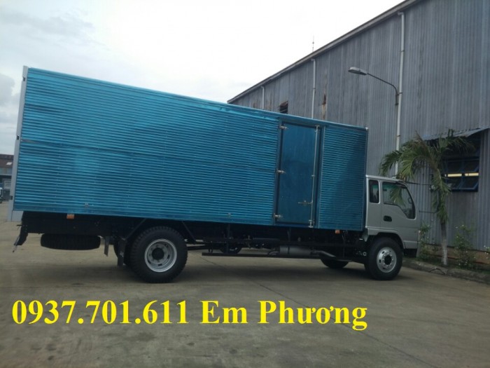 Xe tải jac HFC1383K1  7.8 tấn thùng dài 7.6 mét hỗ trợ trả góp