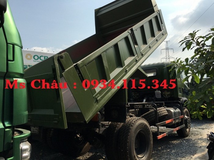 Xe ben Dongfeng trường Giang 7.8 tấn ( 2 cầu) trả góp/ Ben Dongfeng 7.8 tấn, Giá xe ben 7,8 tấn 2 cầu
