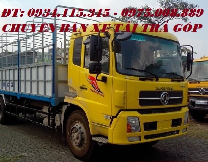 Xe tải DongFeng B170 động cơ Cumin, Xe dongfeng 9 tấn B170 nhập khẩu trả góp.
