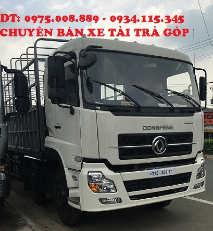 Giá xe tải Dongfeng hoàng Huy L315( 4 chân) dongfeng l315 ( 17.8 tấn)  máy Cumin nhập khẩu 100%