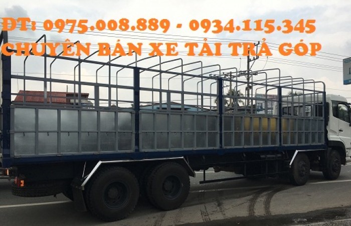 Giá xe tải Dongfeng hoàng Huy L315( 4 chân) dongfeng l315 ( 17.8 tấn)  máy Cumin nhập khẩu 100%