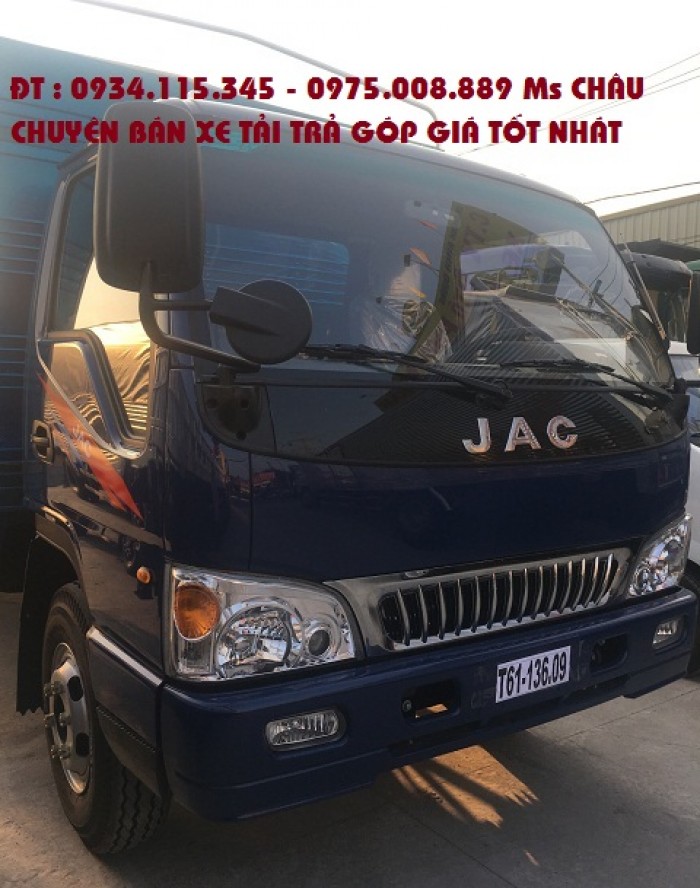 Đại lý bán xe tải jac 6tan4 ( 6,4 tấn) jac 6T4 jac 6.4T jac 6,4t trả góp lãi suất ưu đãi nhất.