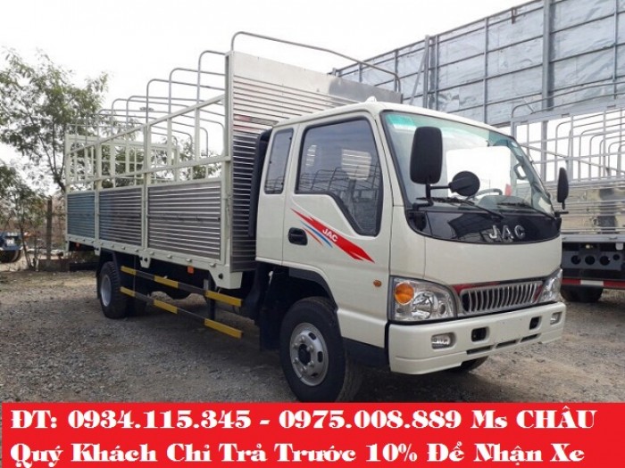 Đại lý bán xe tải jac 6tan4 ( 6,4 tấn) jac 6T4 jac 6.4T jac 6,4t trả góp lãi suất ưu đãi nhất.