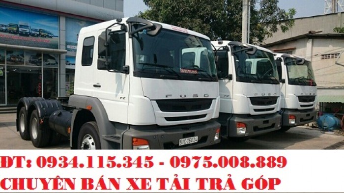 Cần bán xe đầu kéo Mitsubishi FV517/ Giá xe đầu kéo Mitsu Fuso 45 tấn trả góp trả thẳng.