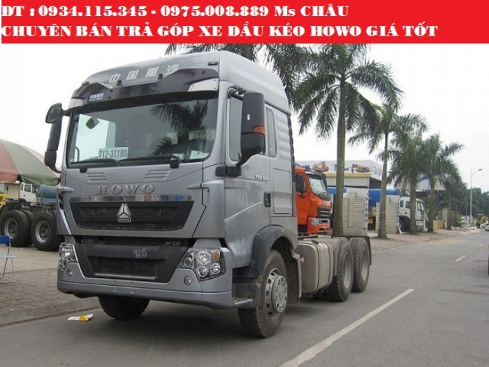 Xe đầu kéo Howo A7 375Hp, 420Hp, Howo T5G 340Hp cầu Man, hộp số nhôm giá tốt nhất.