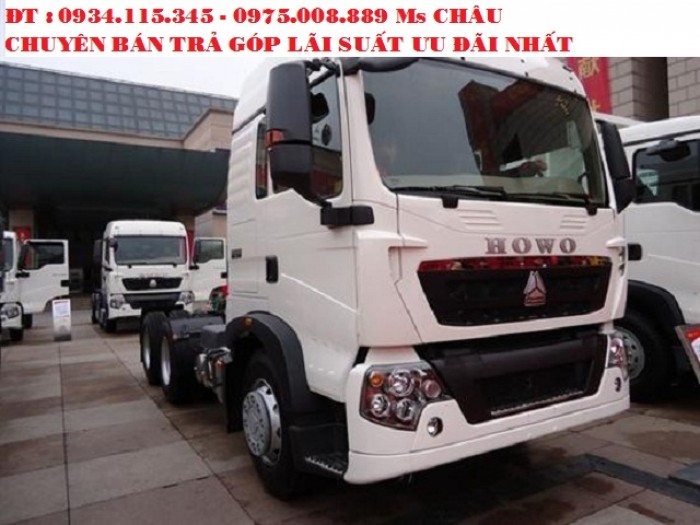 Xe đầu kéo Howo A7 375Hp, 420Hp, Howo T5G 340Hp cầu Man, hộp số nhôm giá tốt nhất.