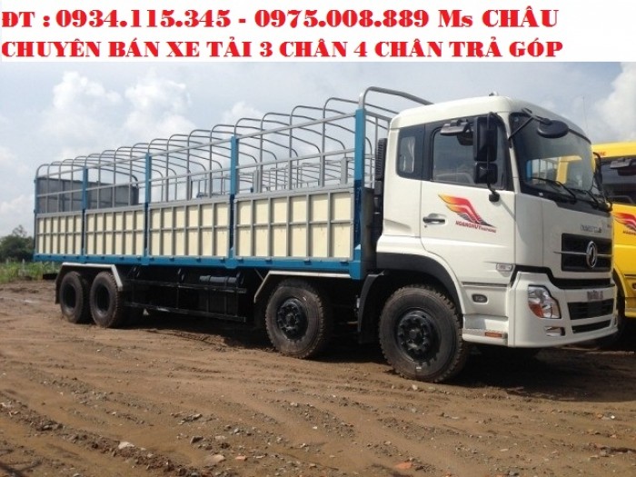 Giá xe tải Dongfeng Hoàng Huy L375( dongfeng Hoàng Huy 17,5 tấn) máy Cumin.