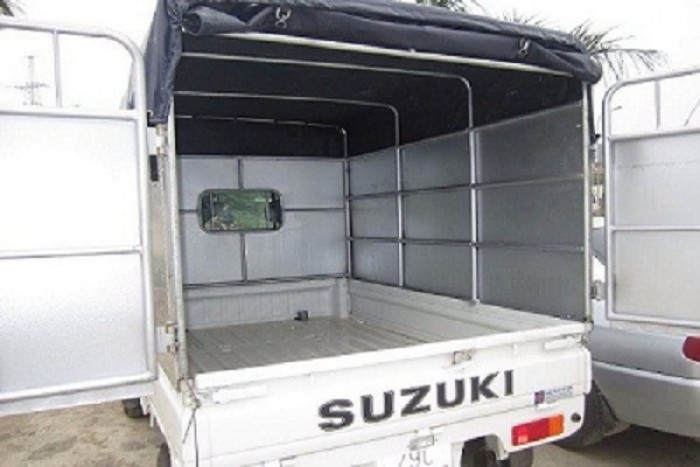 Xe tải nhẹ 650kg Suzuki Super carry Truck (thùng lửng - mui bạt - kín - ben) - KHUYẾN MÃI 100% PHÍ TRƯỚC BẠ
