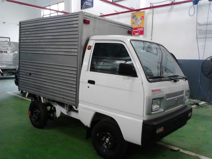 Xe tải nhẹ 650kg Suzuki Super carry Truck (thùng lửng - mui bạt - kín - ben) - KHUYẾN MÃI 100% PHÍ TRƯỚC BẠ
