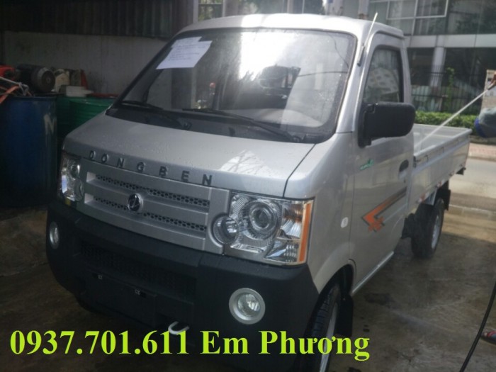 Xe tải nhỏ dongben 870kg động cơ GM mỹ trả góp 90%