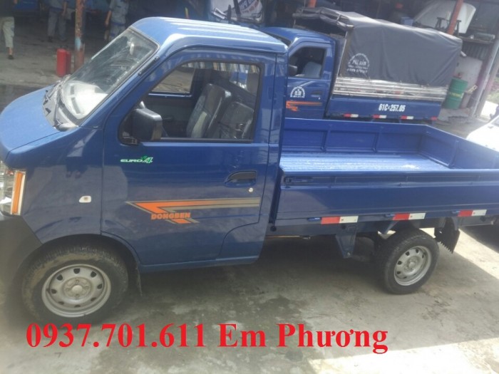 Xe tải nhỏ dongben 870kg động cơ GM mỹ trả góp 90%