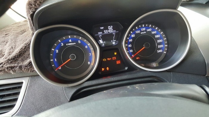 Bán Hyundai Elantra  GLS 1.8MT nhập Hàn Quốc 2013 màu trắng