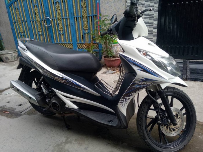 Suzuki hayate SS Fi 2k12 trắng xanh bstp chính chủ mới 95%