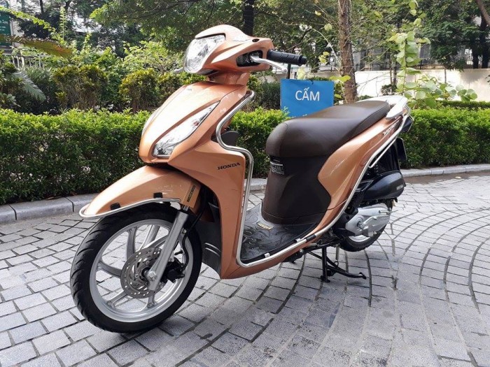 Honda vision vàng nghệ đời 2016