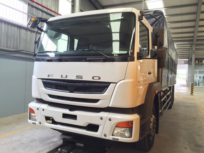 Khuyến mãi- xe tải 3 chân 3 giò Fuso FJ/ mua xe tải Mitsu Fuso 16 tấn 3 giò/ xe fuso fj trả góp
