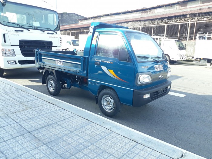 Bán xe tải ben nhỏ máy suzuki 750kg, Thaco Towner 800