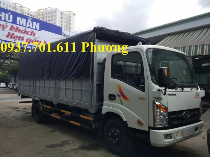 Xe tải Veam VT340S Động cơ Hyundai hỗ trợ trả góp 85% thùng dài 6 mét