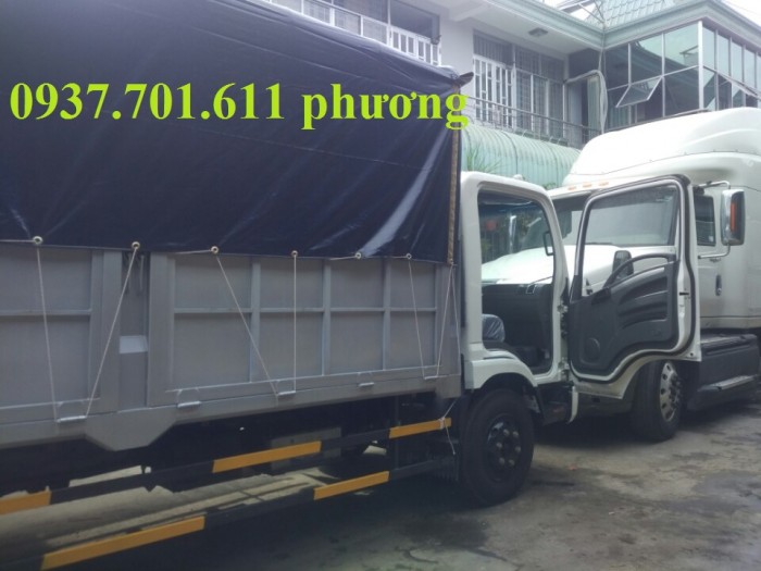 Xe tải Veam VT340S Động cơ Hyundai hỗ trợ trả góp 85% thùng dài 6 mét