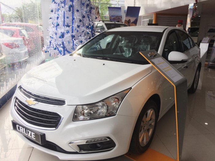 Chevrolet Cruze 2017, hỗ trợ vay 100%, kinh doanh grap, uber