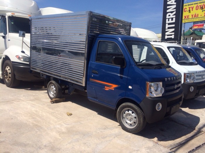 Giá tốt- Xe tải nhỏ Dongben 770kg 810kg 850kg 870kg đóng thùng mui bạt, kín, chuyên dụng.