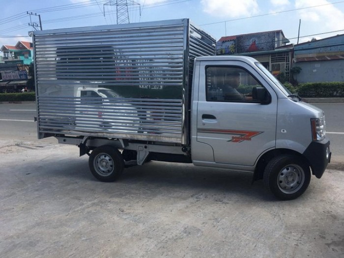 Giá tốt- Xe tải nhỏ Dongben 770kg 810kg 850kg 870kg đóng thùng mui bạt, kín, chuyên dụng.