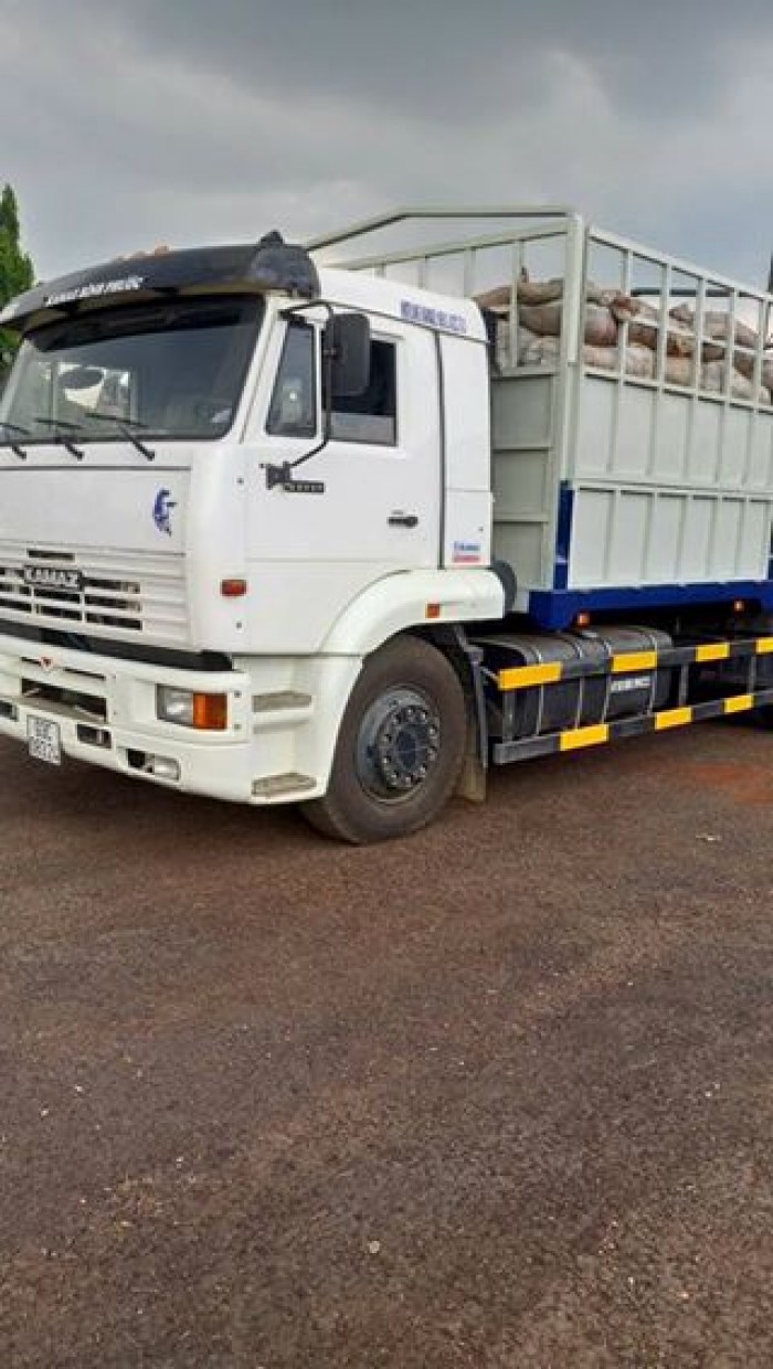 Xe tải thùng Kamaz cũ (Thùng 7m8) / Bán tải thùng Kamaz 2017