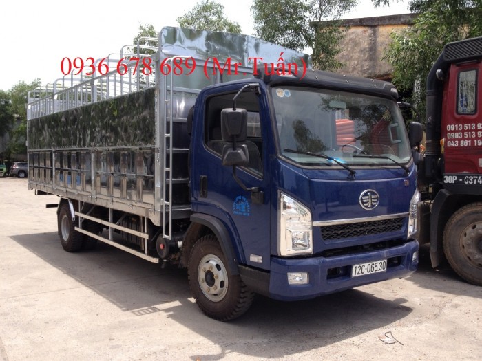 Xe tải Hót nhất hiện nay Faw 7,31 tấn,thùng dài 6,25m.Giá tốt nhất thị trường