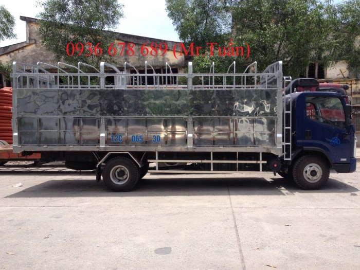 Xe tải Hót nhất hiện nay Faw 7,31 tấn,thùng dài 6,25m.Giá tốt nhất thị trường