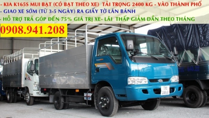 Xe Tải Kia 2T4 , 2.4 Tấn / 1 Tấn 4 / 1T4  Kia Hàn Quốc Chạy Trong Thành Phố