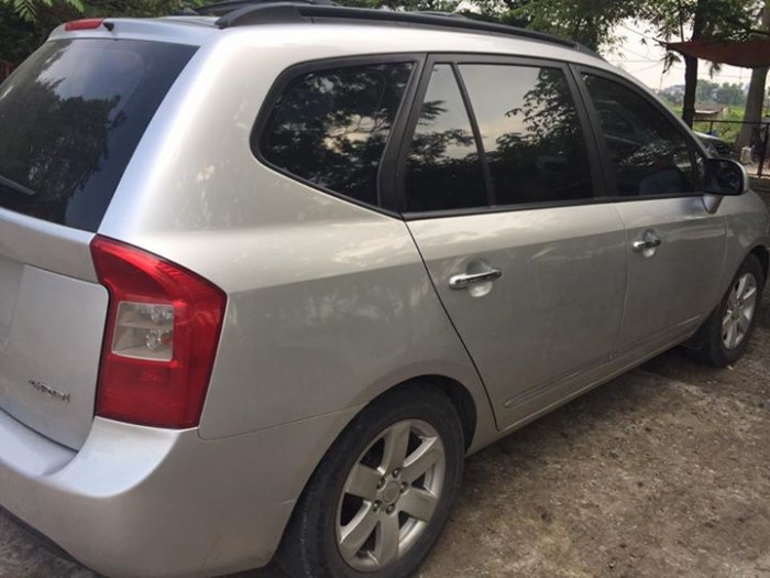 Cần bán xe Kia Carens 2008 màu bạc số sàn máy dầu nhập khẩu Korea,