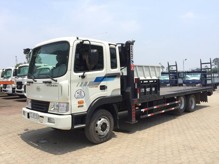 Xe Nâng Đầu Chở Máy Công Trình Hyundai Hd210