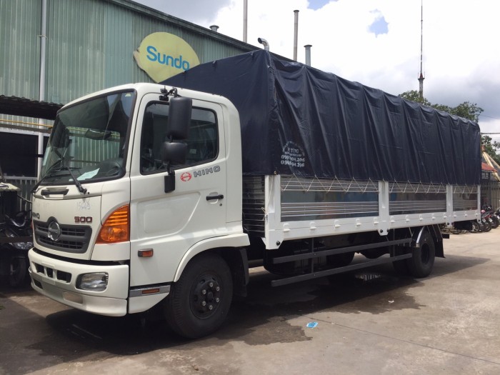 Bán Xe tải Hino FC9JJSW – 6 tấn – Thùng lửng/ Thùng bạt/ Thùng kín/ Thùng bảo ôn