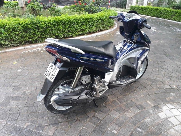 Honda air blade xanh đen đời 2017