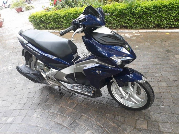 Honda air blade xanh đen đời 2017