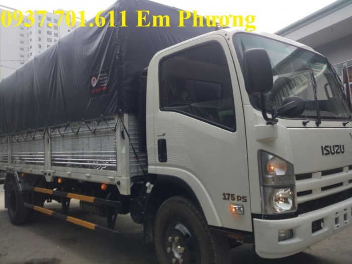 Xe tải isuzu FN129 vm 8T2 hỗ trợ vay vốn thùng 7m giá ưu đãi