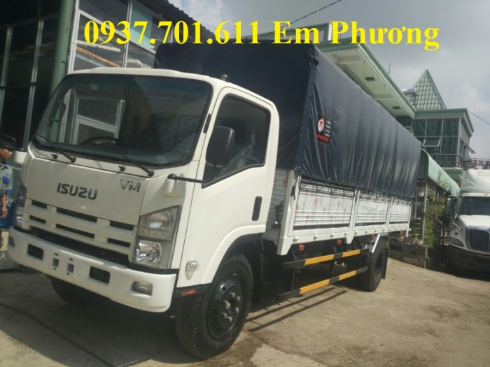 Xe tải isuzu FN129 vm 8T2 hỗ trợ vay vốn thùng 7m giá ưu đãi