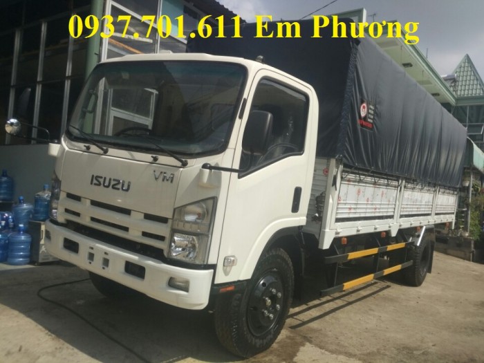 Xe tải isuzu FN129 vm 8T2 hỗ trợ vay vốn thùng 7m giá ưu đãi