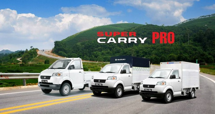 Suzuki Vũng Tàu chuyên phân phối và bán lẻ các dòng xe tải Pro giá tốt !!