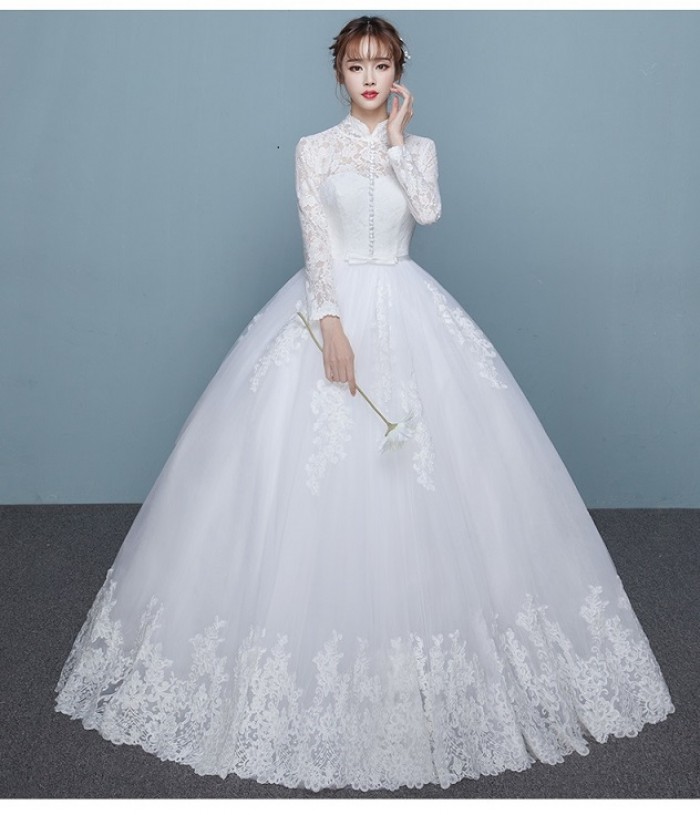 Các kiểu váy cưới mới nhất màu trắng đẹp cho mùa cưới 20202021