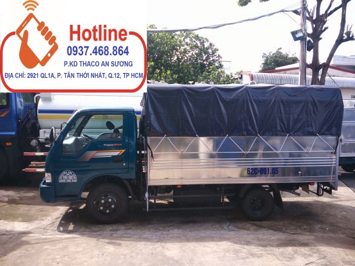 Xe tải KIA K165 2.4 tấn. Xe tải KIA K165S 2T4 . Xe tải KIA 1.4 tấn – THACO AN SƯƠNG