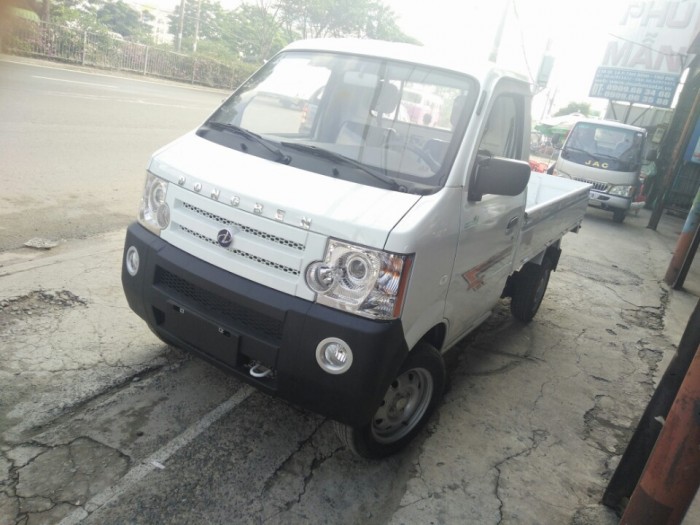 Bán xe Dongben DB201 800kg, thùng lửng màu trắng
