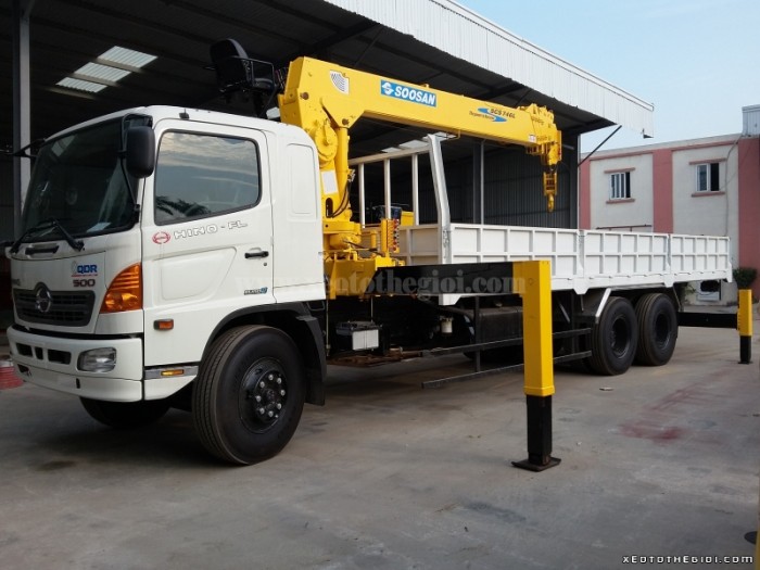 Hino gắn cẩu giá tốt nhất Hà Nội