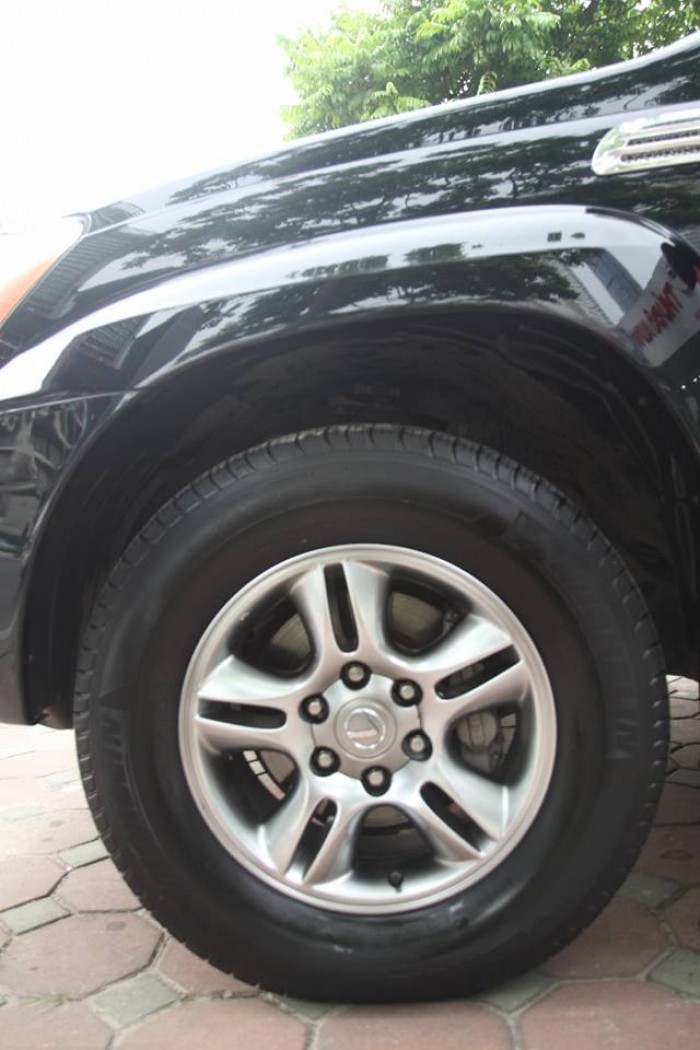 Lexus GX 470 đời 2008. Màu đen nội thất kem. Xe chính chủ nhập khẩu nguyên chiếc