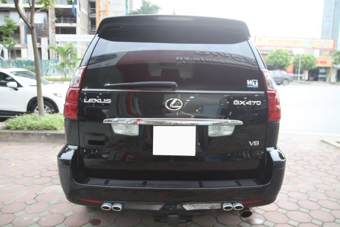 Lexus GX 470 đời 2008. Màu đen nội thất kem. Xe chính chủ nhập khẩu nguyên chiếc