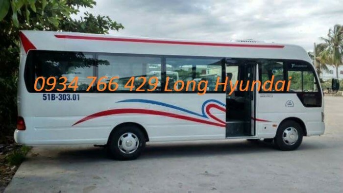 Xe khách 29 ghế ngồi nhập khẩu hàn quốc 2017